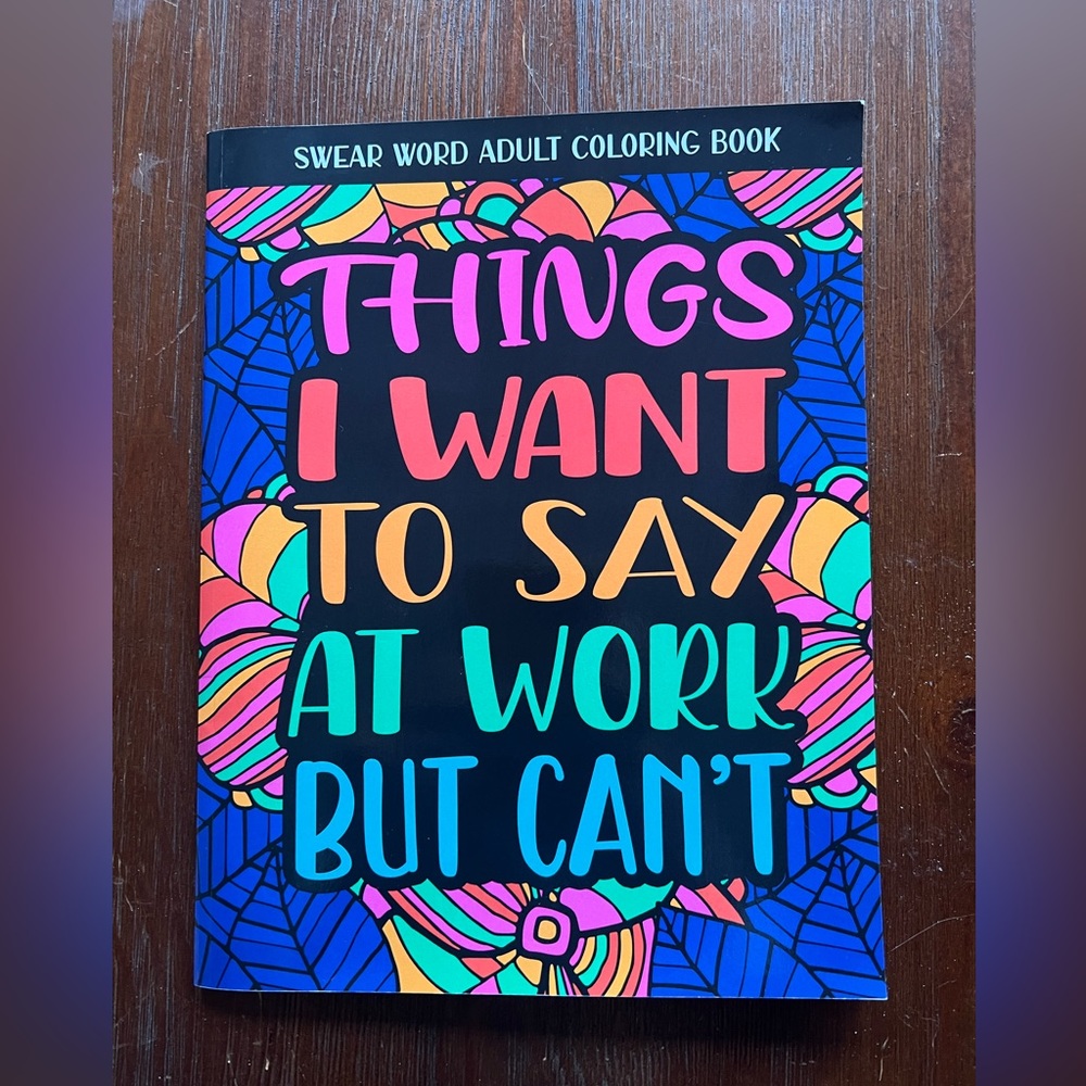 Adult coloring book